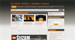 Desktop Screenshot of dzemat-sabah.com
